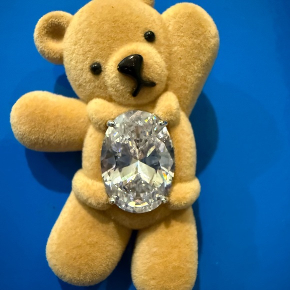 GREETING BEAR GEMSTONE HAIR CLIP - Picture 6 of 9